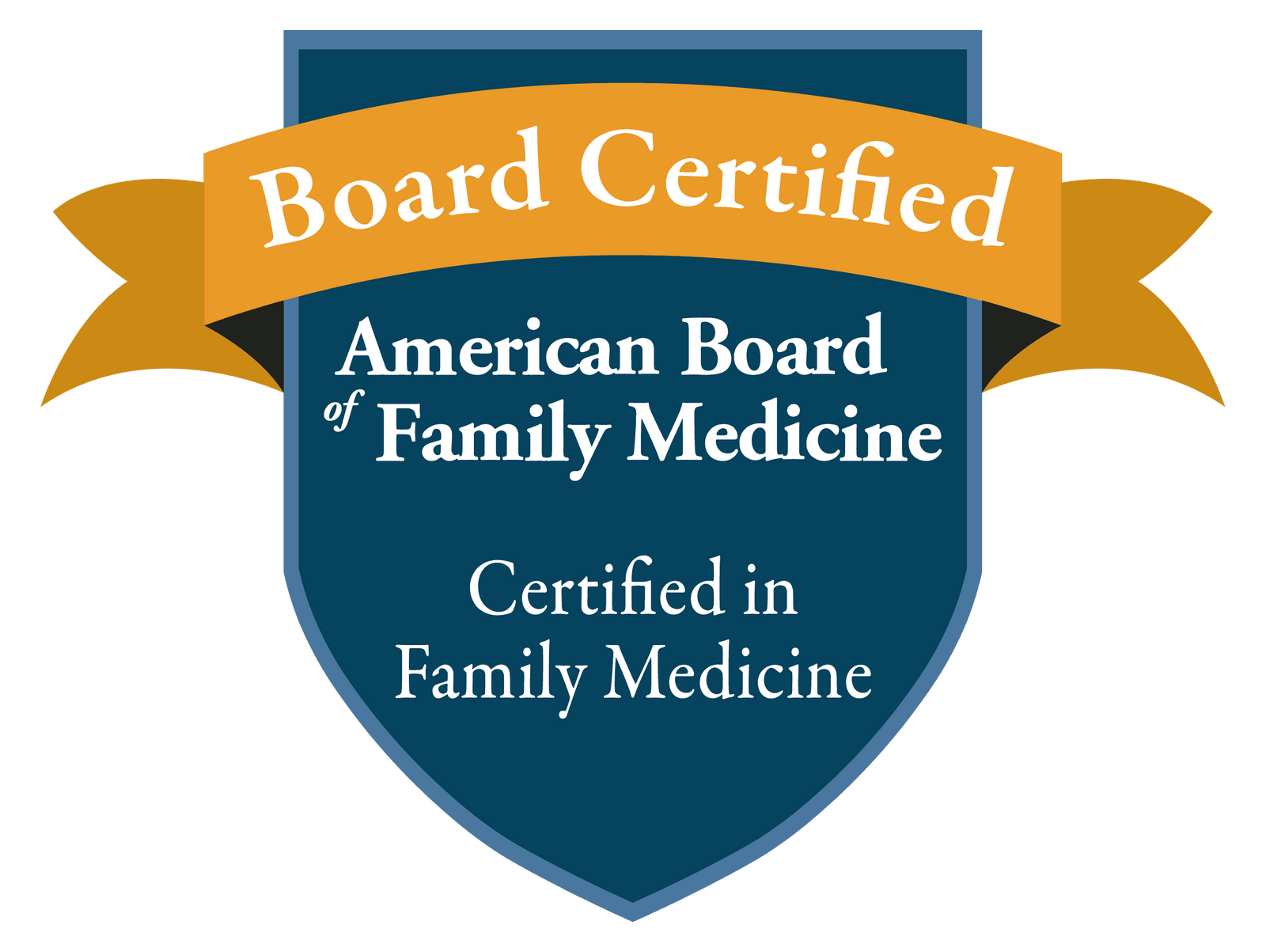 board certified in family medicine 