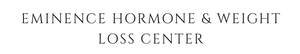 Text 'EMINENCE HORMONE & WEIGHT LOSS CENTER' on a white background